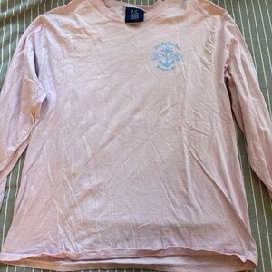 Women's Size L Newport Rhode Island Pink Long-Sleeve T-Shirt